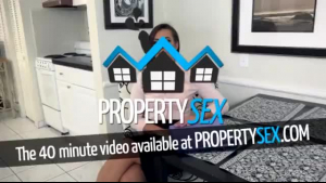 Busty, real estate agent is in a relationship with her boss and they like to have anal sex